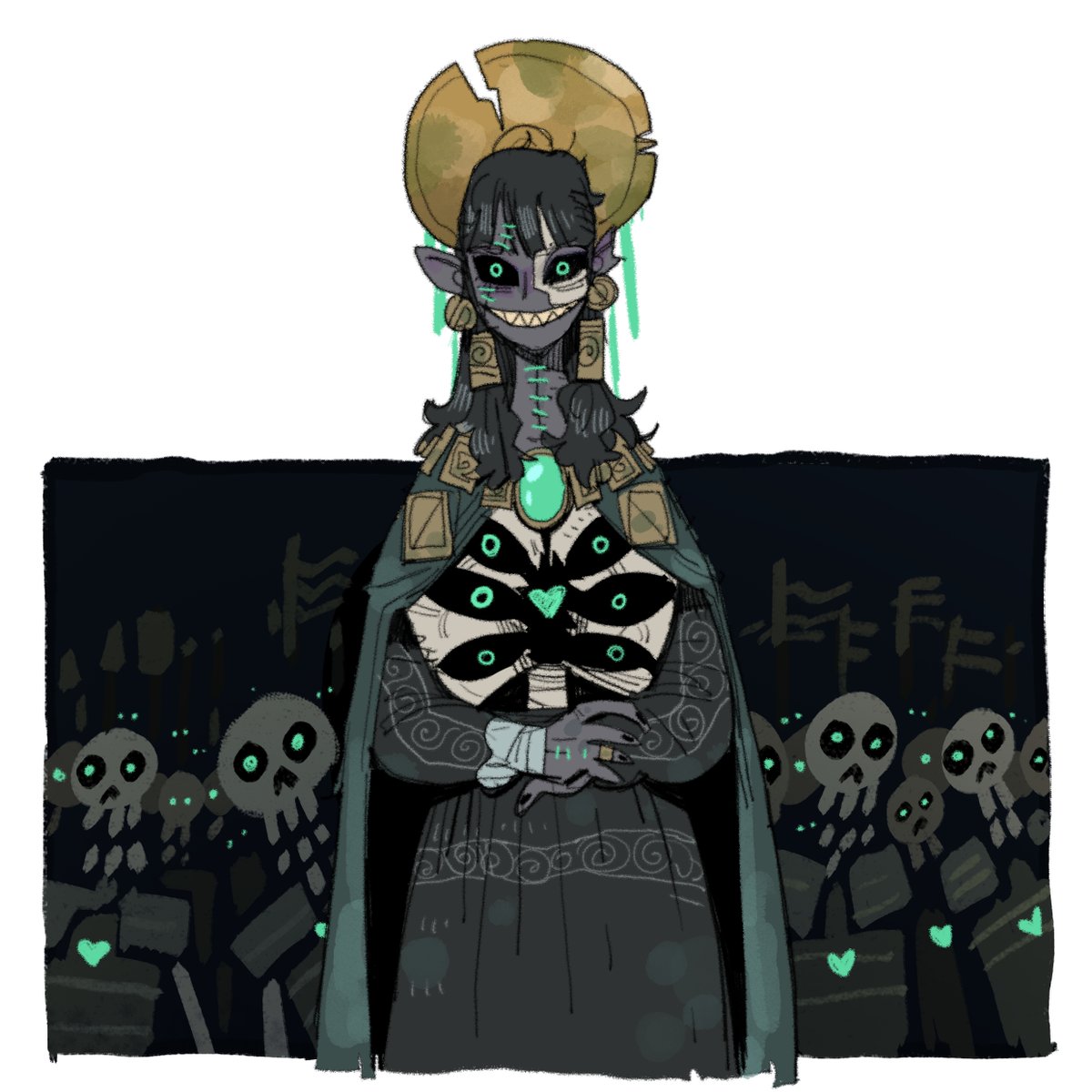 govy9807's tweet photo. lich girl

#characterdesignㅤ https://t.co/dksO9CG4aU