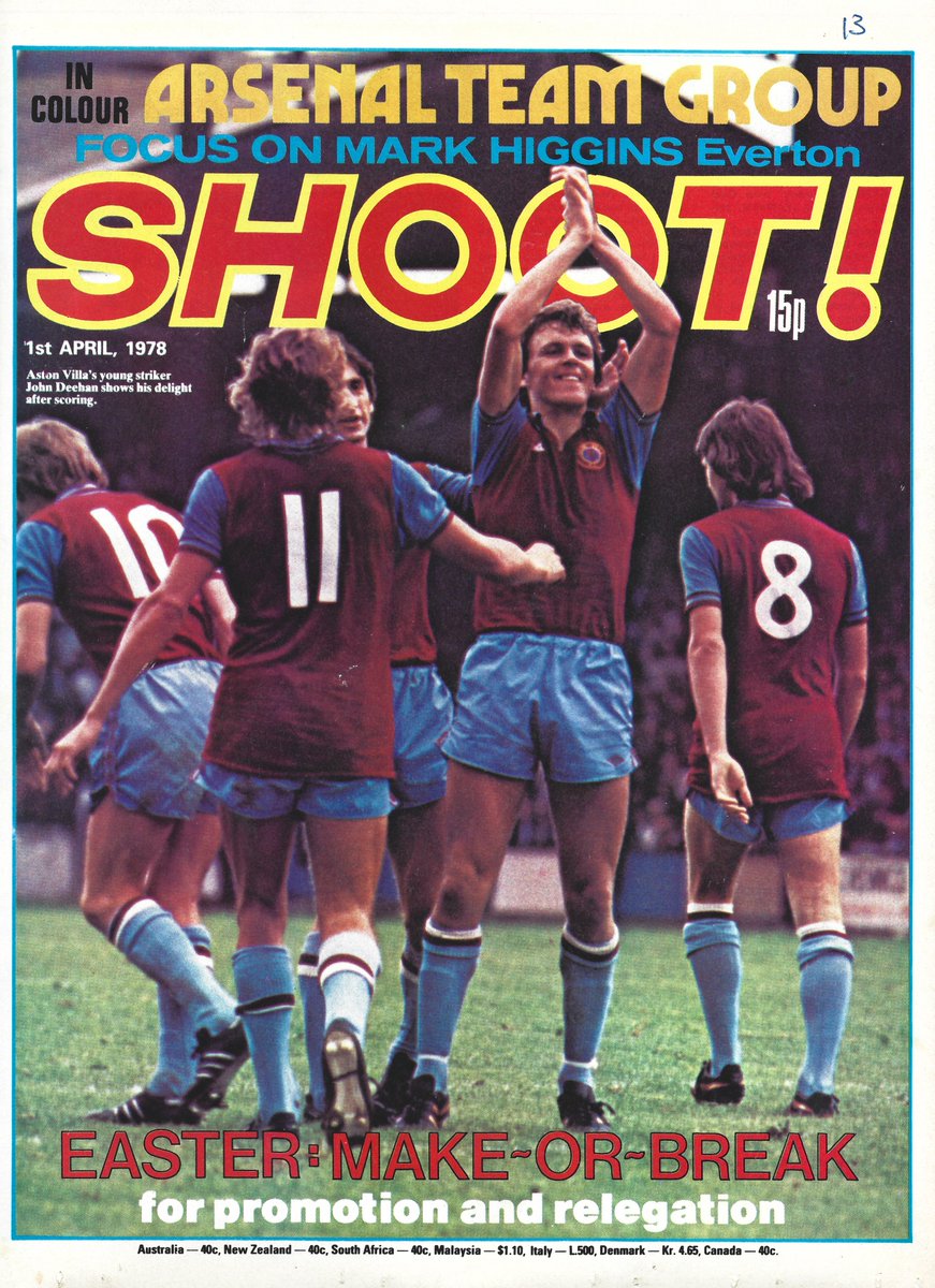TheSkyStrikers's tweet photo. Get a flick through the 1st April 1978 edition of Shoot! Magazine scanned in full into Flickr
Click on the link below to read and enjoy
#shoot #shootmagazine
https://t.co/v7w3PnjANx https://t.co/TQJjUaowJM