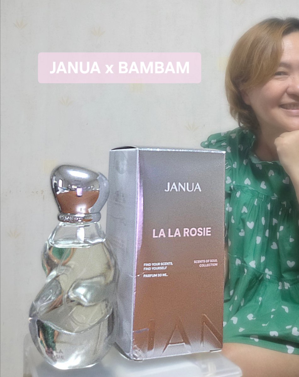 muay100's tweet photo. #JANUAXBAMBAM 
วันนี้ฉีด LALA ROSIE
กลิ่นหอมหวาน..สดชื่น
หลงรักเลย 🫶💗
#JANUASCENTSOFSOUL
#BamBam #뱀뱀 #JANUA https://t.co/nGDUCAJMBj