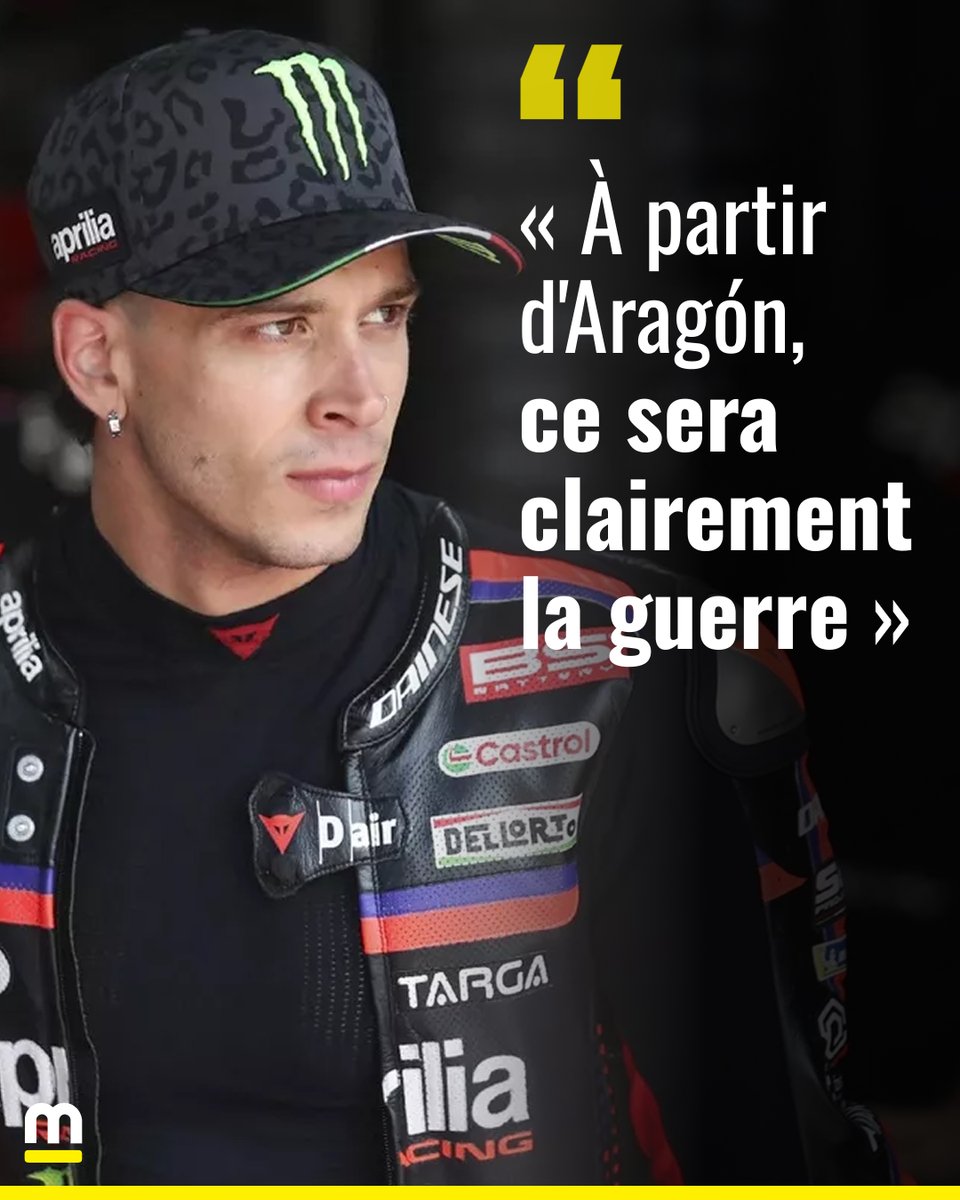 Motorsport_FR's tweet photo. 👊 Bezzecchi "pas encore à 100%" à Silverstone mais impatient de revenir dans la bagarre

Plus d'infos ➡️ https://t.co/vyDL1bZhxQ

#MotoGP #BritishGP https://t.co/xpjAMZim6o