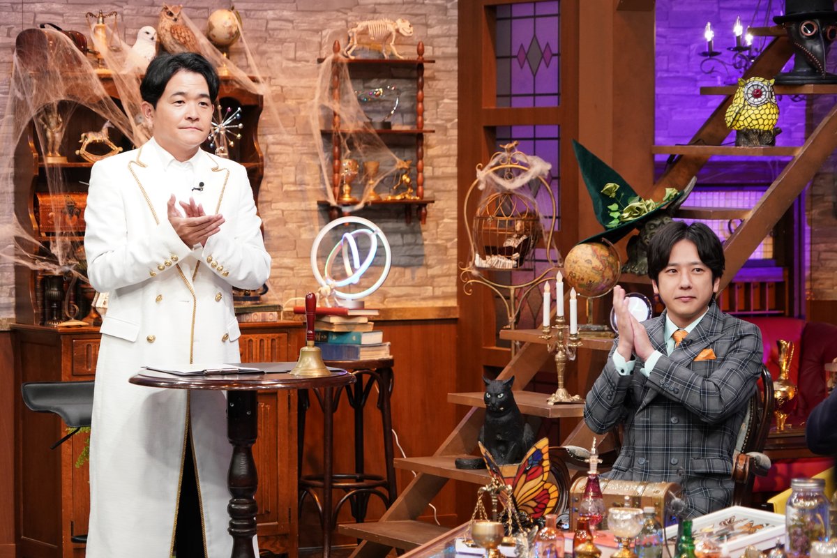nittele_ntv's tweet photo. ⋱ 新企画"二宮への挑戦状"が始動⋰

数々の大ヒット作を手掛けた
ミステリー界の巨匠・天樹征丸が
番組のためにオリジナル
ショートミステリーを書き下ろし！

巨匠が仕掛けた極上のロジックに
二宮和也はたどり着くことができるのか？

📢今夜7時
『#金曜ミステリークラブ』
https://t.co/0k8dUYGZkE https://t.co/uXee4HW6eW