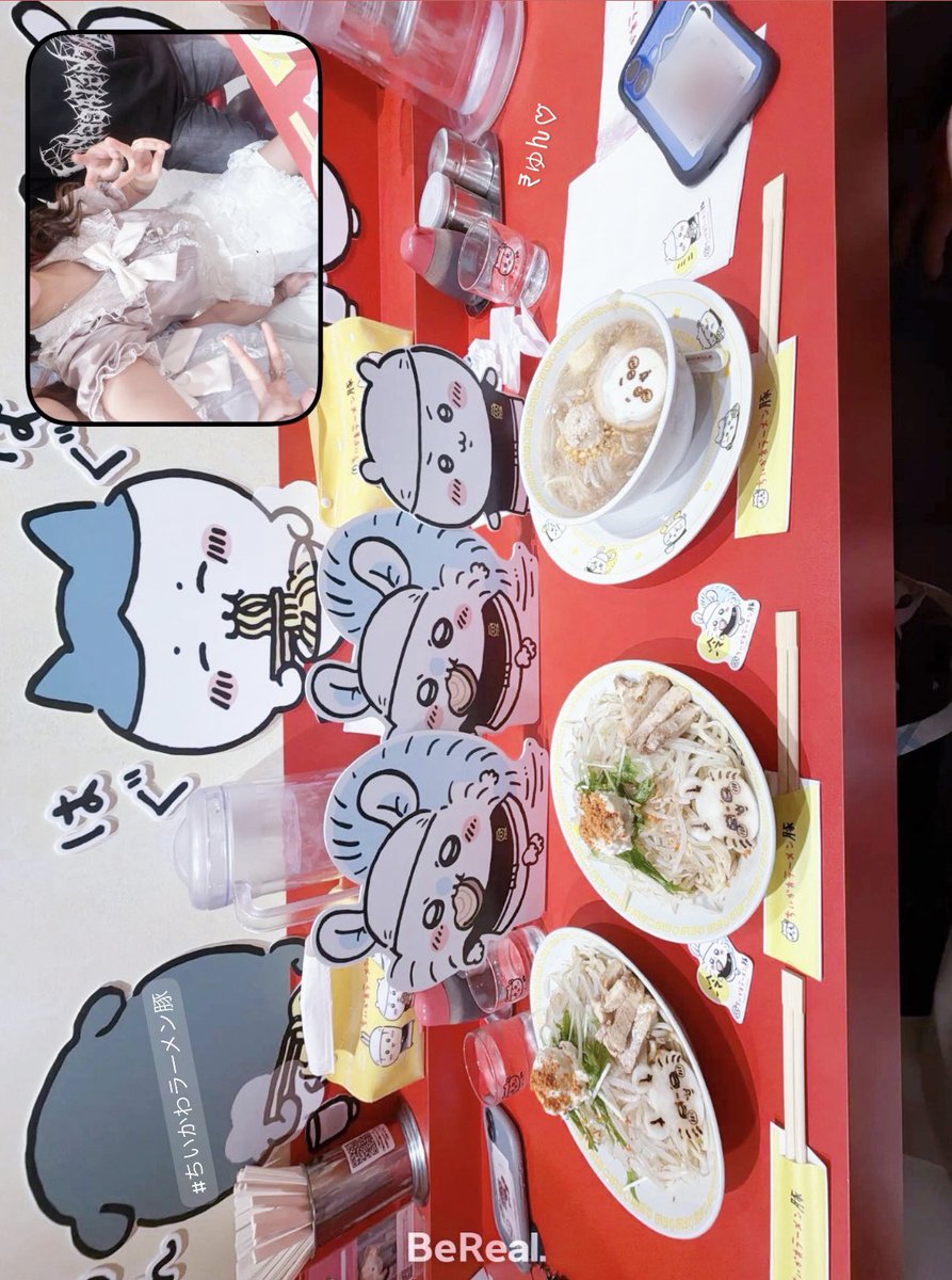 chiio06_'s tweet photo. この前友達とちいかわラーメン行ってきたょ~՞⸝⸝>⩊<⸝⸝՞
冷やし中華食べたんだけど、この時期にぴったりで美味しかった❕ https://t.co/nVfNspaB6r