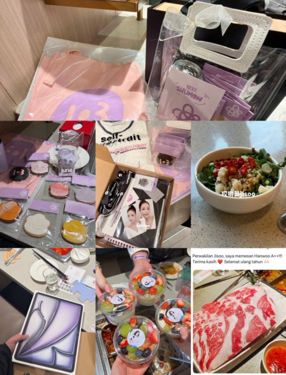 kjsfanpage's tweet photo. She selected five fans attending the event through a raffle and gifted them a Nintendo Switch, an iPad, and an iPhone 17pm. The hotpot ingredients were unlimited, she even made her own sauce for the fans, and she went around every table, taking the time to interact with everyone. https://t.co/oLAd7sCb7P