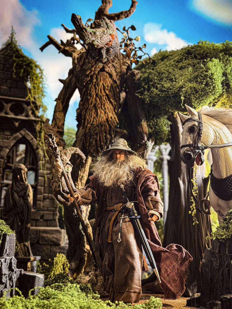 toyetic40s's tweet photo. MARCH OF THE ENT! 

#TheGreyWizard #HellcatStudio #TreeBeard #Toybiz https://t.co/UnDGIvL6Ro