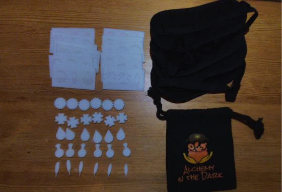 sharknuo's tweet photo. The Kickstarter page is starting to feel real.

Alchemy in the Dark — a board game designed from the ground up to need no sight. Launch is getting close.

#kickstarter #boardgames #accessiblegaming https://t.co/ZQaeY7KsBi
