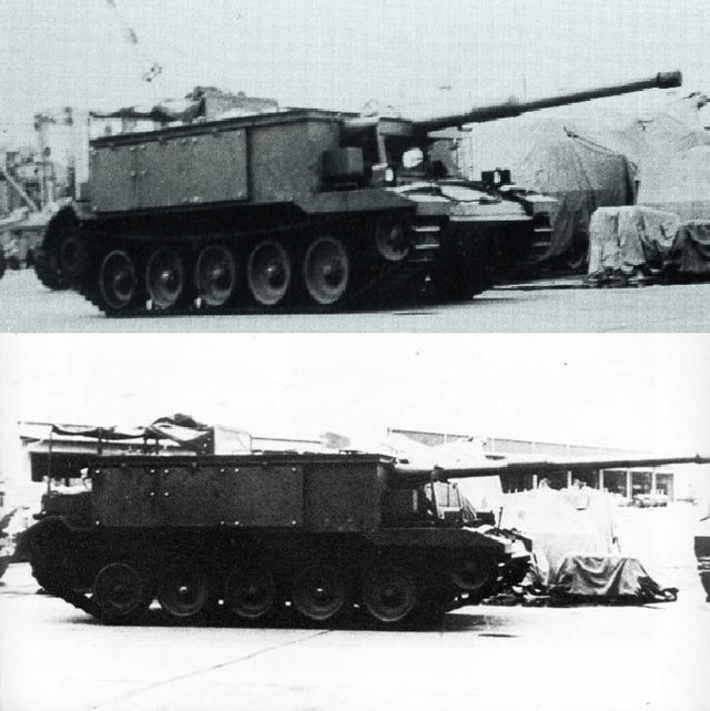 EugenWTEdits's tweet photo. @WarThunder Gaijin. I beg. Please add the "casemate" STT suspension and recoil testbed as a "replacement". It may not have been a combat vehicle (neither is the VT1-2), but at least it's actually real and has majority known statistics. https://t.co/sGcUHmneZO
