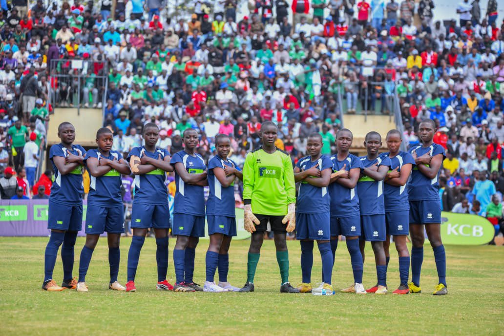 Football_Kenya's tweet photo. Congratulations to St Joseph's Girls Kitale (JOGA) on being crowned the 2026 KSSSA National Girls Champions!

A special salute to our Junior Starlets stars Fleviah Khatenje and Ivy Atieno, alongside Rising Starlets midfielder Pearl Olesi, for leading their school to the title https://t.co/ITmwH3c39W