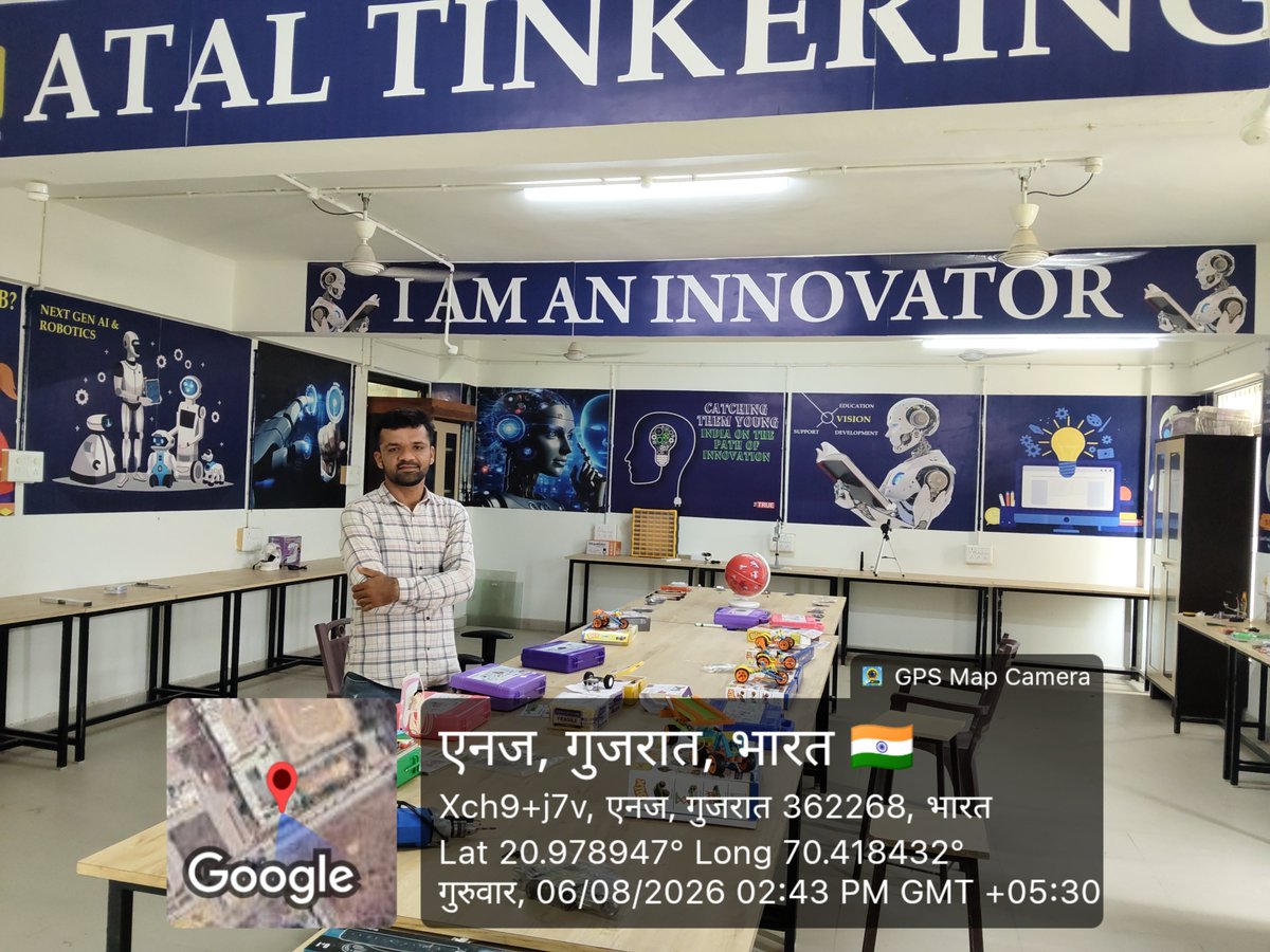 IPLabGirSomnath's tweet photo. #Visit to Model school Enaj
#stem knowledge
#Stem kits & working Models
#Automotive technology. #Expert session
#ATl lab School
#science school Campus
#Knowledgeable visit
@dstGujarat
@NITIAayog
@AIMtoInnovate
@InfoGujcost
@DCSC_GIRSOMNATH https://t.co/vxyzWKoZuq