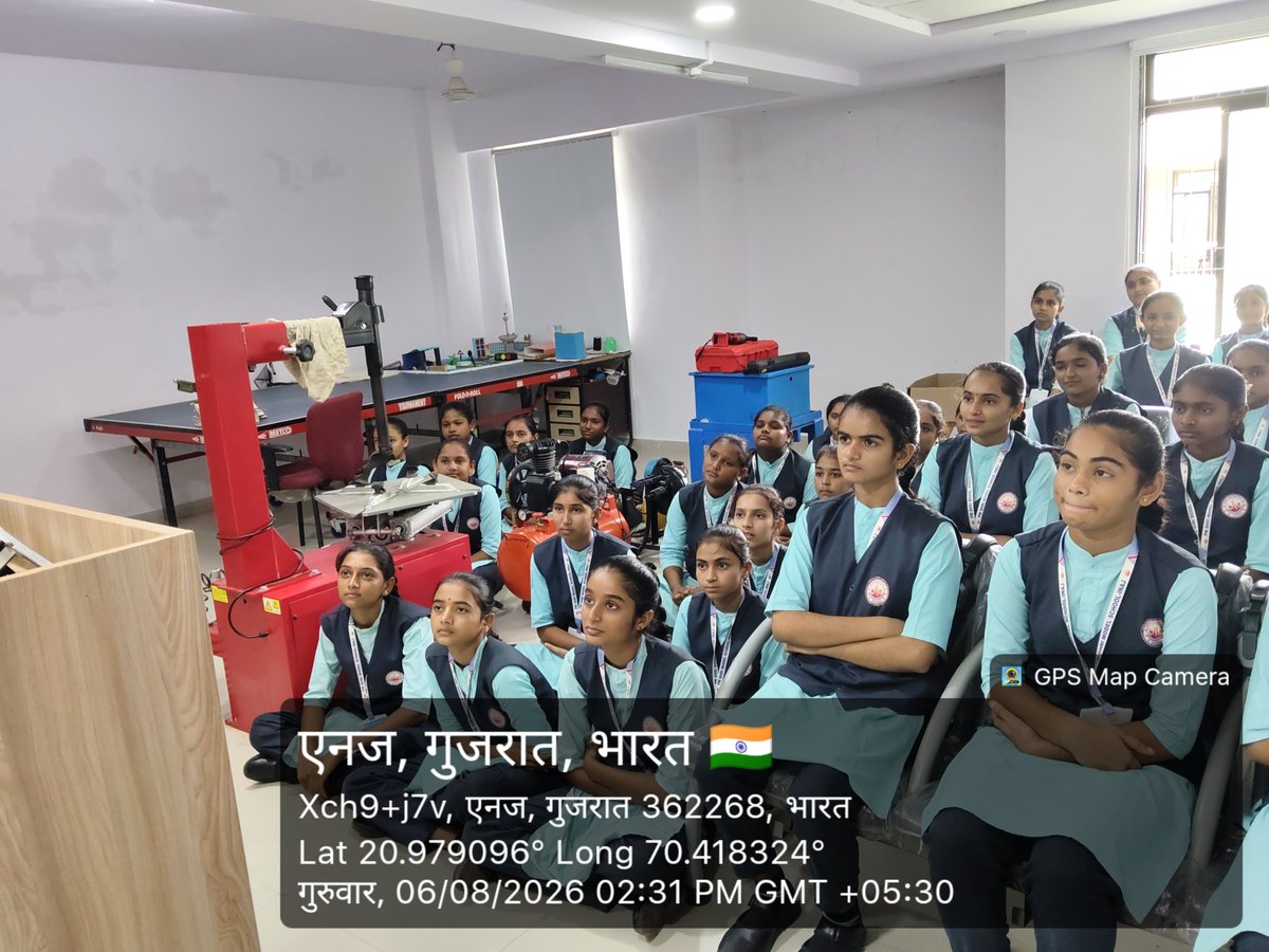 IPLabGirSomnath's tweet photo. #Visit to Model school Enaj
#stem knowledge
#Stem kits & working Models
#Automotive technology. #Expert session
#ATl lab School
#science school Campus
#Knowledgeable visit
@dstGujarat
@NITIAayog
@AIMtoInnovate
@InfoGujcost
@DCSC_GIRSOMNATH https://t.co/vxyzWKoZuq
