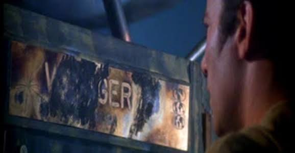 _the_grid's tweet photo. @navielric Voyager nameplate from star trek movie(1979).. they also think that it was VGER. but then they realised it was Voyager satellite :) https://t.co/pyY5EdzbCc