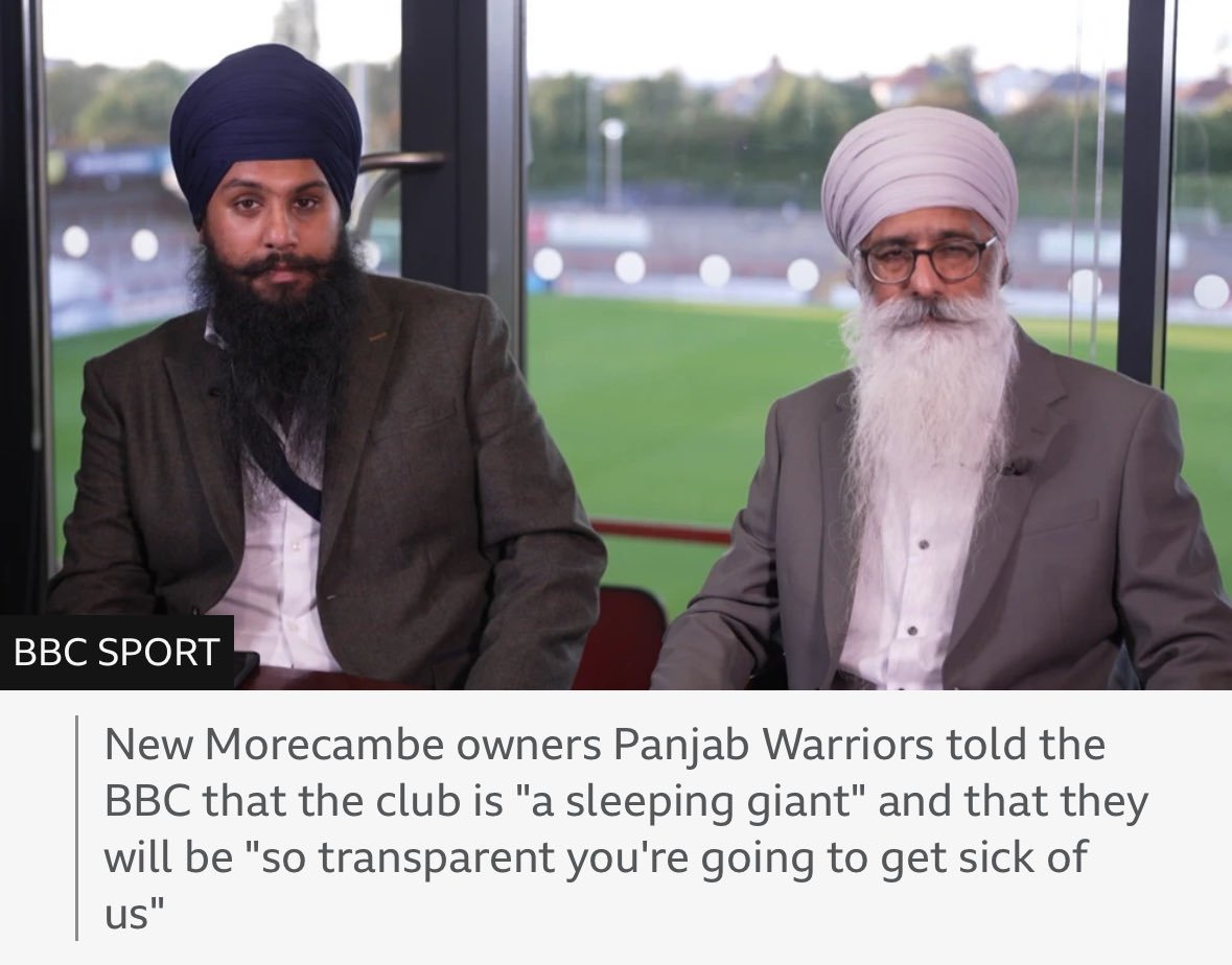 The1920Union's tweet photo. After a summer of listening to supporters and reflecting on the direction of our football club, we believe it's time to speak. 

Read our full statement below on the current situation, calling for leadership, transparency and accountability from Ropinder Singh and @Panjabwarriors https://t.co/pz17a0hg2T