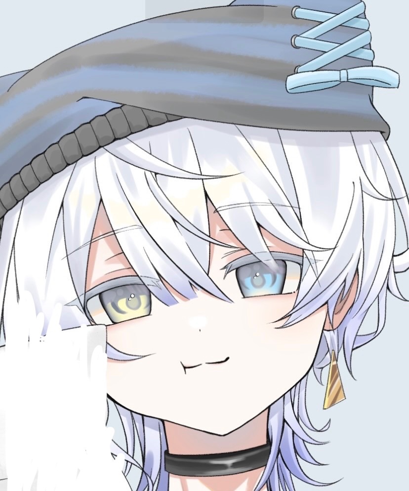 Nanoi_nu's tweet photo. 普通に個人のイラストなんだけど（？）
青みグレーってほんとにお目ん玉に良くて
多分何色とでも合う
他の場所に使っても絶対良い https://t.co/rU3Si1zEPg