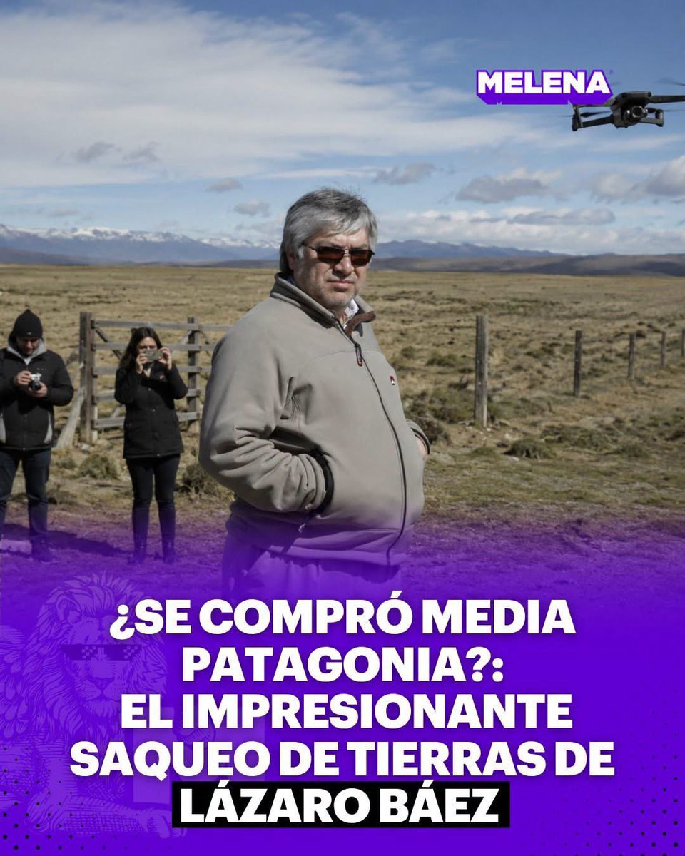 mavica7's tweet photo. Esto es también cierto Lázaro se compró media Patagonia con la tuya✌️ https://t.co/2L80KYzE8l