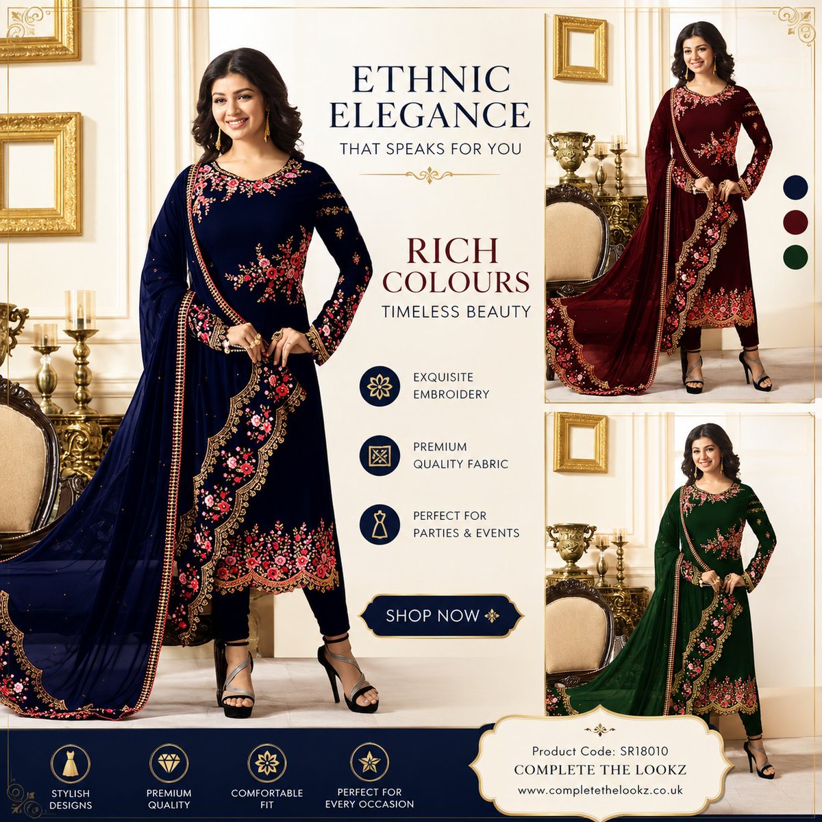 complete_lookz's tweet photo. Beautiful suits for this wedding season πβ¨
Comfortable, elegant, and perfect for every celebration.
Shop now before they sell out ποΈ https://t.co/W3gpErBbPA
#fashion #desicouture #completethelookz #shopnow #style #partysuits #eveningdress #shalwarkameez https://t.co/Sh9NECSZT9