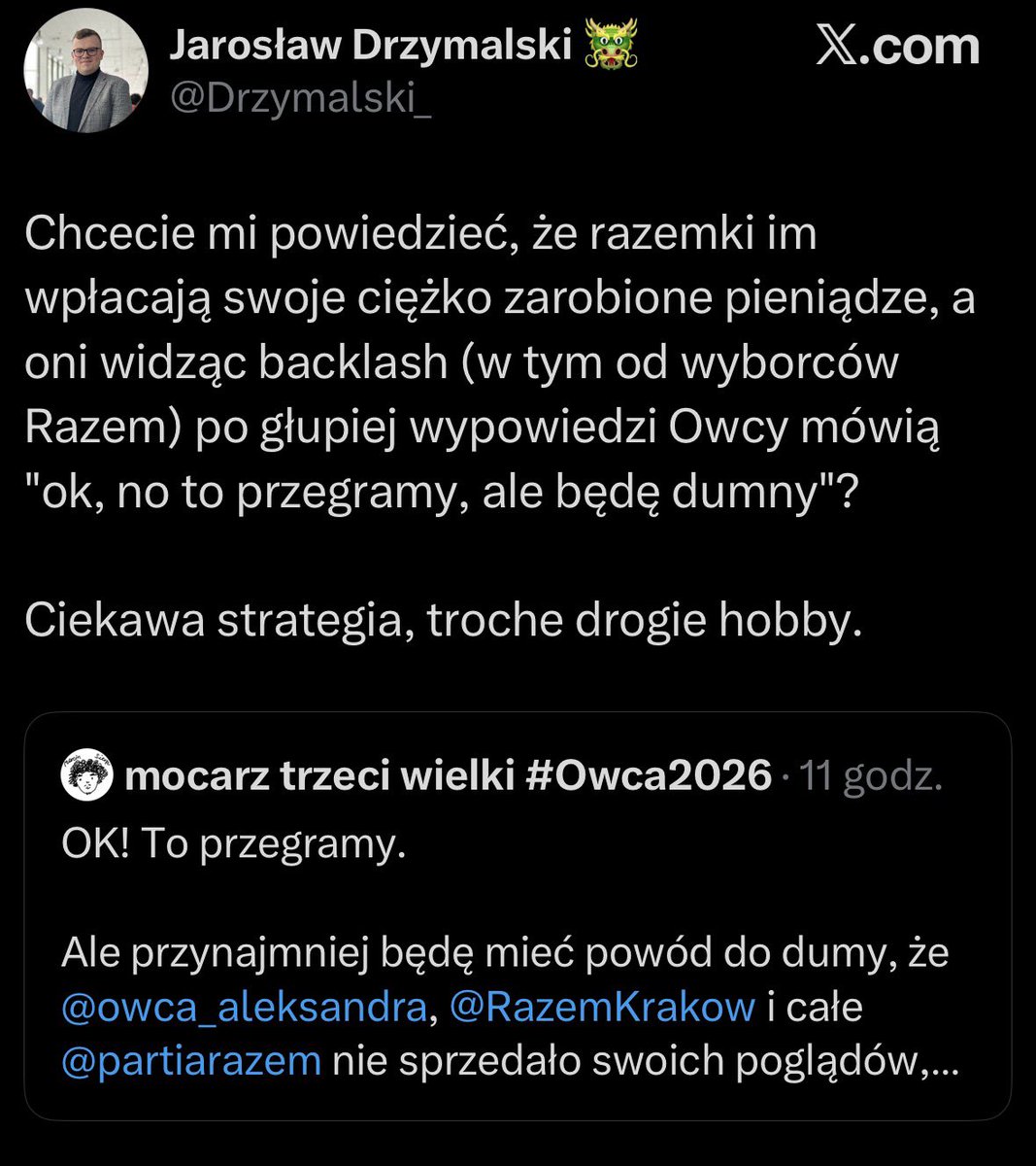LaSquadraStan's tweet photo. Pokuszę się na założenie, że jak jakiemuś wyborcy Razem przeszkadza stwierdzenie „musimy przestrzegać praw człowieka” to nigdy nie był on wyborcą Razem https://t.co/5wxdlhUSwt