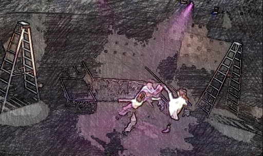 Tsubasa_TCH's tweet photo. 【#悪者劇伴Notes】
M16：UNDER THE CURSE
虚（うつろ）状態の仲間との苦しい戦い。事態を呑み込めない動揺と緊迫感を表現するため、ドラムスの重低音をタイトかつ重く響かせています。
🎧聴く👇
https://t.co/jBBeL8lywY
#演劇悪者 #劇伴 #DTMer https://t.co/DarxZSZwro