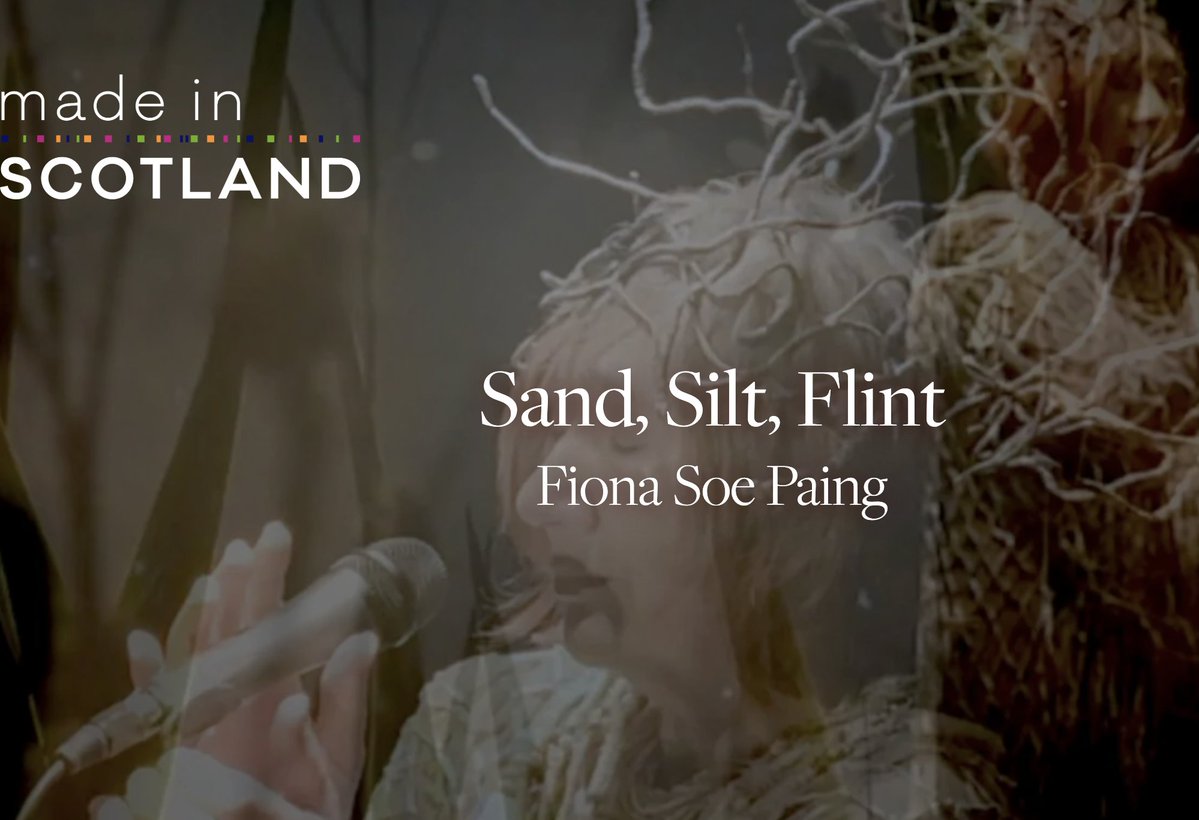 scottishmusic's tweet photo. Tomorrow &amp; Saturday 10:20am (preview) + 10-15 and 17-22 August for @MadeinScotShows @edfringe Fiona Soe Paing's Sand, Silt, Flint at Jade Studio at Greenside @ 22-26 George Street EH2 2PQ tickets and info ➡ https://t.co/pwKqN6LNLs https://t.co/4459SAyeJs