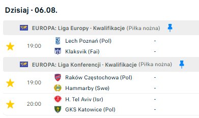 analizybuk's tweet photo. ❗️𝐊𝐎𝐍𝐊𝐔𝐑𝐒 ❗️

Wskaż łączną liczbę rzutów rożnych w meczach ⬇️

𝐑𝐚𝐤𝐨́𝐰 𝐯𝐬 𝐇𝐚𝐦𝐦𝐚𝐫𝐛𝐲
𝐋𝐞𝐜𝐡 𝐯𝐬 𝐊𝐥𝐚𝐤𝐬𝐯𝐢𝐤 
𝐇. 𝐓𝐞𝐥 𝐀𝐯𝐢𝐯 𝐯𝐬 𝐆𝐊𝐒 𝐊𝐚𝐭𝐨𝐰𝐢𝐜𝐞

Osoby będace najbliżej zgarną 𝐟𝐫𝐞𝐞𝐛𝐞𝐭𝐲 od bukmachera  @BetclicPolska  💰 https://t.co/bejmZW4wU6