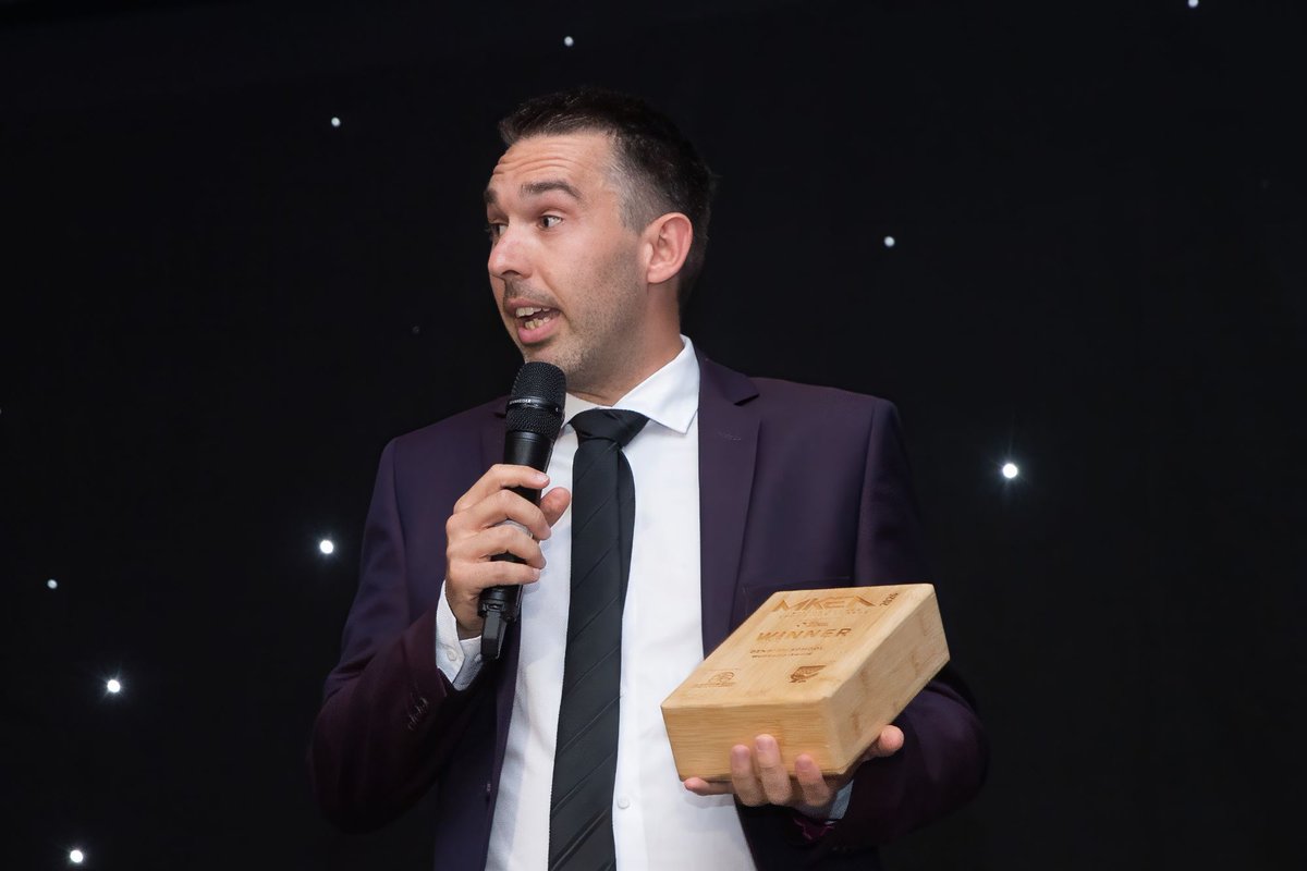 DenbighSchoolMK's tweet photo. The pictures are now in from a special night of celebration at @MKEAwards_ in June when we won the 'Secondary School of the Year Award' for the second time in three years. Four nominations &amp; three awards on the night - fantastic! 🎉
https://t.co/INDY5NHL7y #thinkdenbigh https://t.co/zeAKXj1nMC