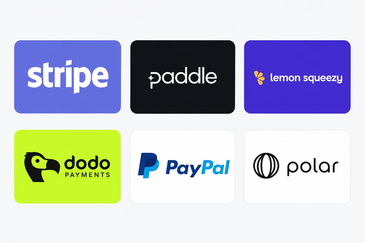 GetEmaroq's tweet photo. Your revenue shouldn't have to live in one payment provider.

Emaroq can now connect with:

• Stripe
• Paddle
• Lemon Squeezy
• Dodo
• Polar
• Razorpay
• RevenueCat

Different gateways.
One place to understand the business.

Still adding more. https://t.co/jZZXEpRw0d