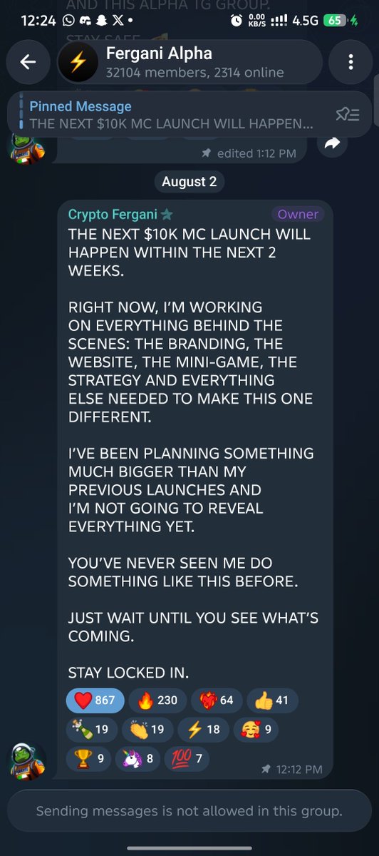 Zoro_FFX's tweet photo. @cryptofergani Manifesting my first W🤞❤
Fx11HvcnFAZC4TzhbhWudpZdqfpoe6ka7K9Jy621oDYV https://t.co/4UyyAR1giy