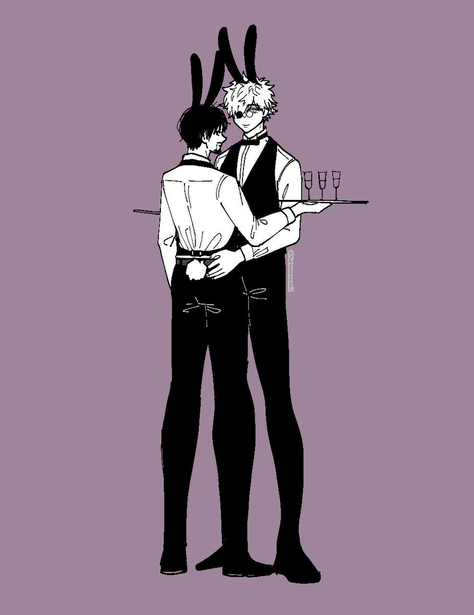Natsumenomi1's tweet photo. すごく遅れた🐰の日
キーオル https://t.co/sXoKFD46CL