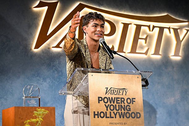 DisneyZombiesHQ's tweet photo. Malachi Barton speaks onstage at Variety Power of Young Hollywood 2026 Presented by Disney+ https://t.co/5IcRyejgs5
