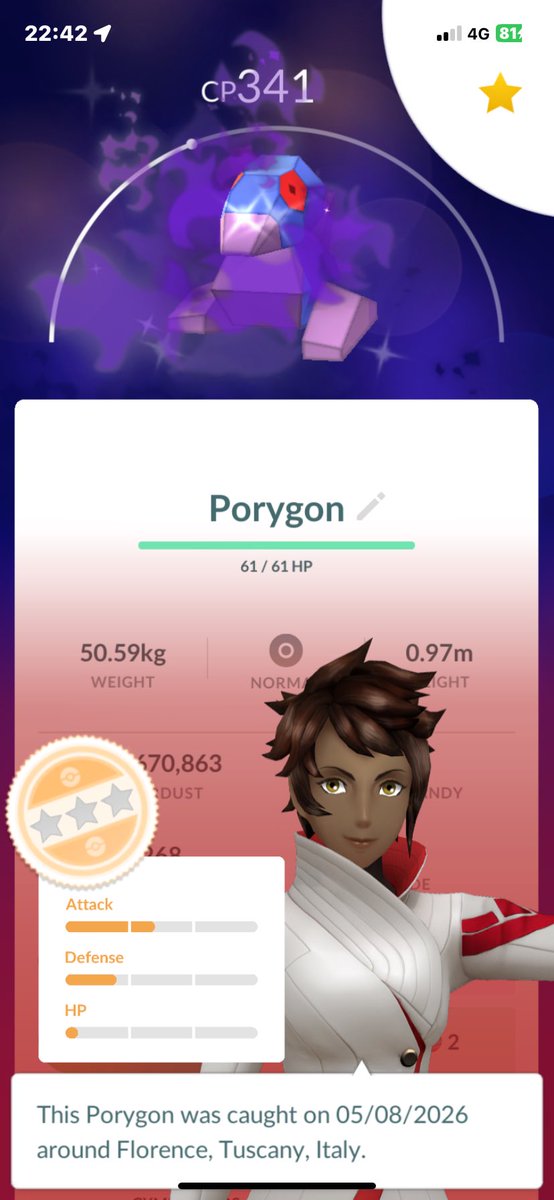 Dannygtheboss24's tweet photo. Shadow shiny from the grunt 😁
#pokemongo #shadowshiny https://t.co/ckLPKDR3r5
