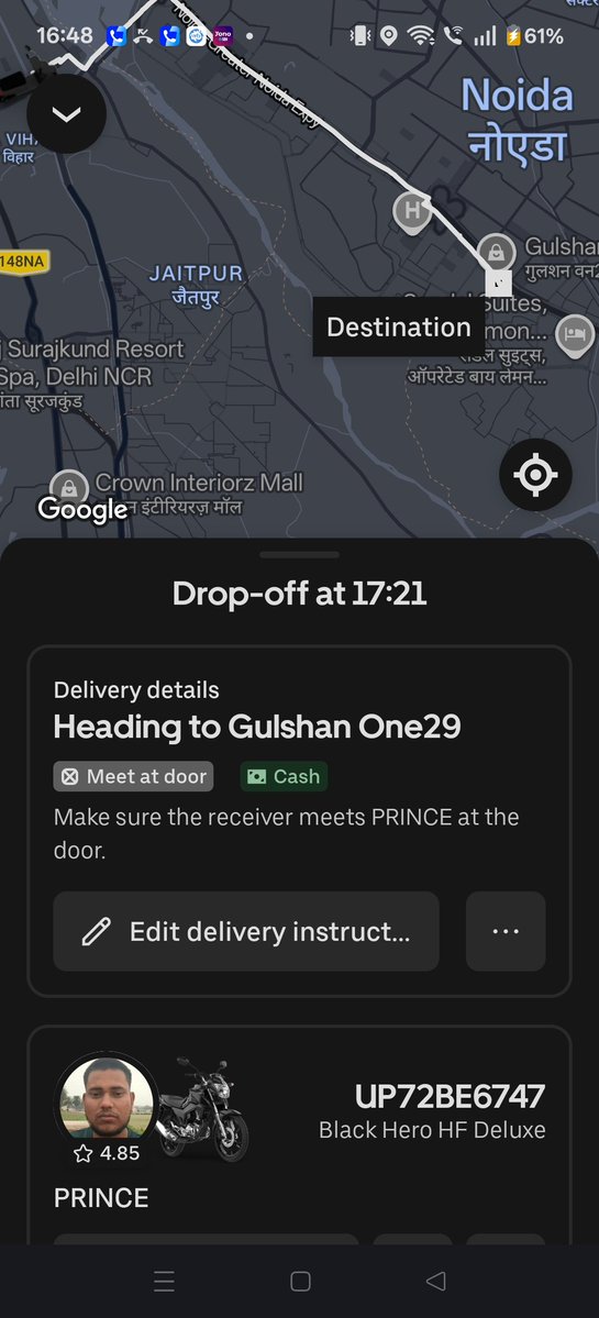 coolmihir96's tweet photo. @Uber https://t.co/2lwFb3FAt7