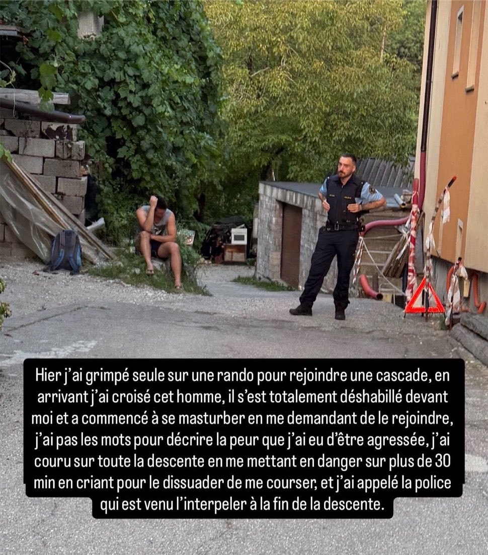 FlashInfos24's tweet photo. 🚨 ALERTE | Rima Hassan affirme qu'un homme s'est déshabillé et masturbé devant elle, en lui demandant de le rejoindre 

Elle dit avoir couru pour lui échapper et lui avoir mit un chassé à la tête https://t.co/N3cUJXmkQp