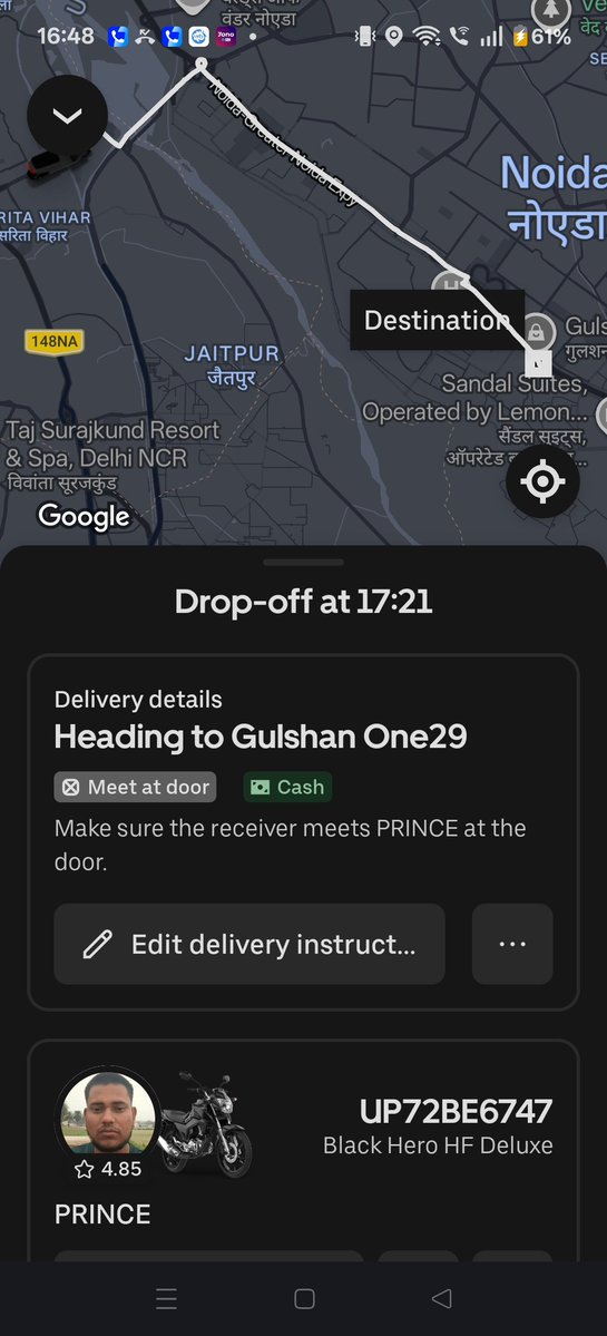 coolmihir96's tweet photo. @Uber https://t.co/8fzO2pUUrI