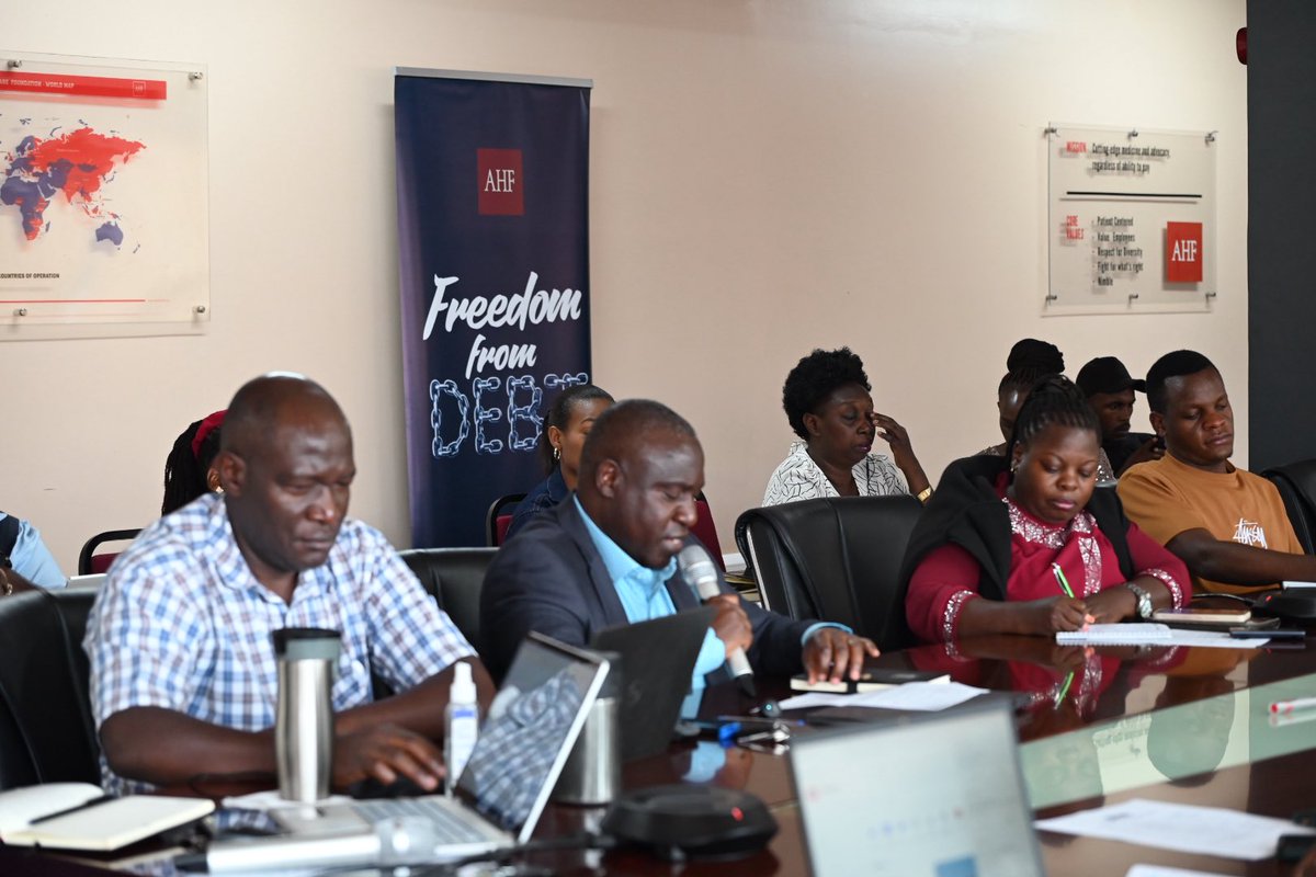 HenryMagalaAHF's tweet photo. Today, I joined partners at the Integrated Advocacy Coalition Hub Meeting to reflect on integration, financing and the future of public health in Uganda. 
Our health systems must move beyond silos and deliver integrated, patient-centred care.
#HIVFinancing https://t.co/fWr7YWJnif