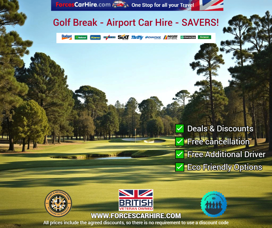 forcescarhire's tweet photo. Golf Break SAVERS!
๐#CarHire
โ๏ธ#Flights
๐
ฟ๏ธ#UKAirportParking
๐ฑ๏ธhttps://t.co/xUYb6eB1nj
One Stop for your Travel
#golf #golfbreak #travel #discounts #holidays #uk #portugal #spain #france #italy #usa #forces #bluelight #veterans #expats #SSAFA #blesma #forcescarhire #MHHSBD https://t.co/UmxhT3wFFa