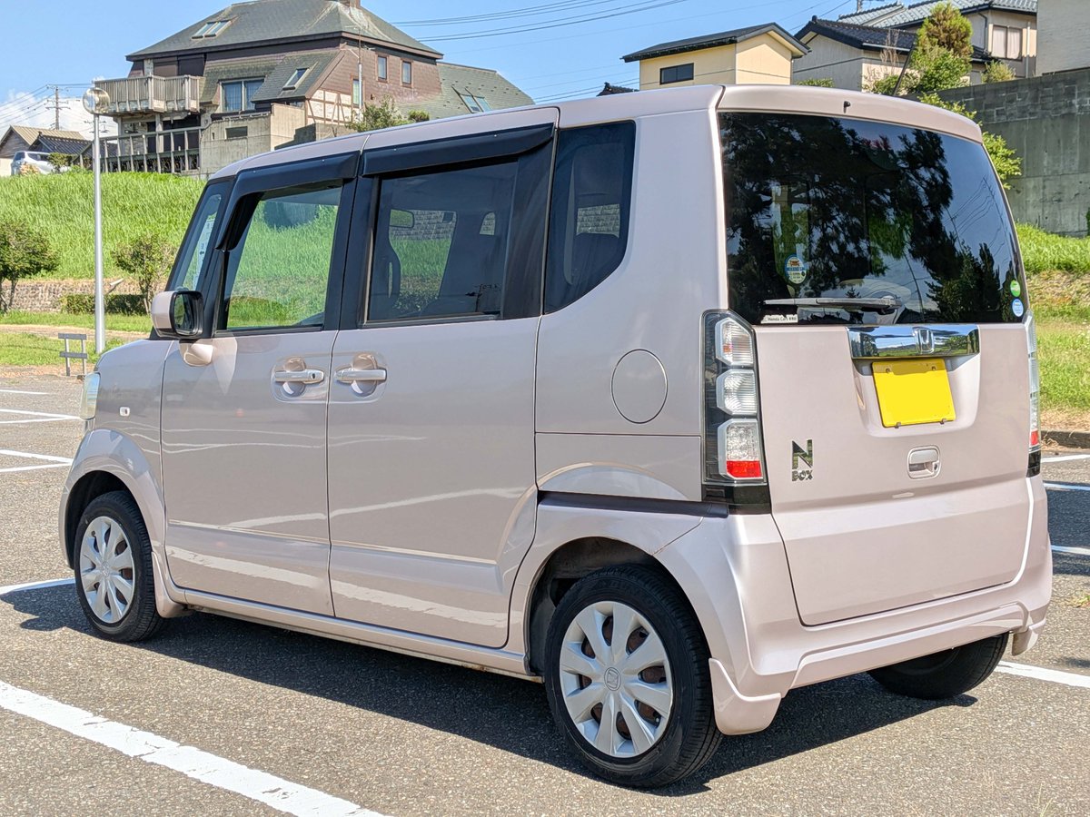 tsunagucars's tweet photo. #車売ります
ヤフオク出品中！！

ホンダN-BOX G 2WD
H26年式
11.5万km
検R9年6月

8万円〜
即決21万円
（リサイクル委託料金別途）

爆安ですよ！👍
新潟からです🌾

リンク↓ https://t.co/tCmYla3MWC