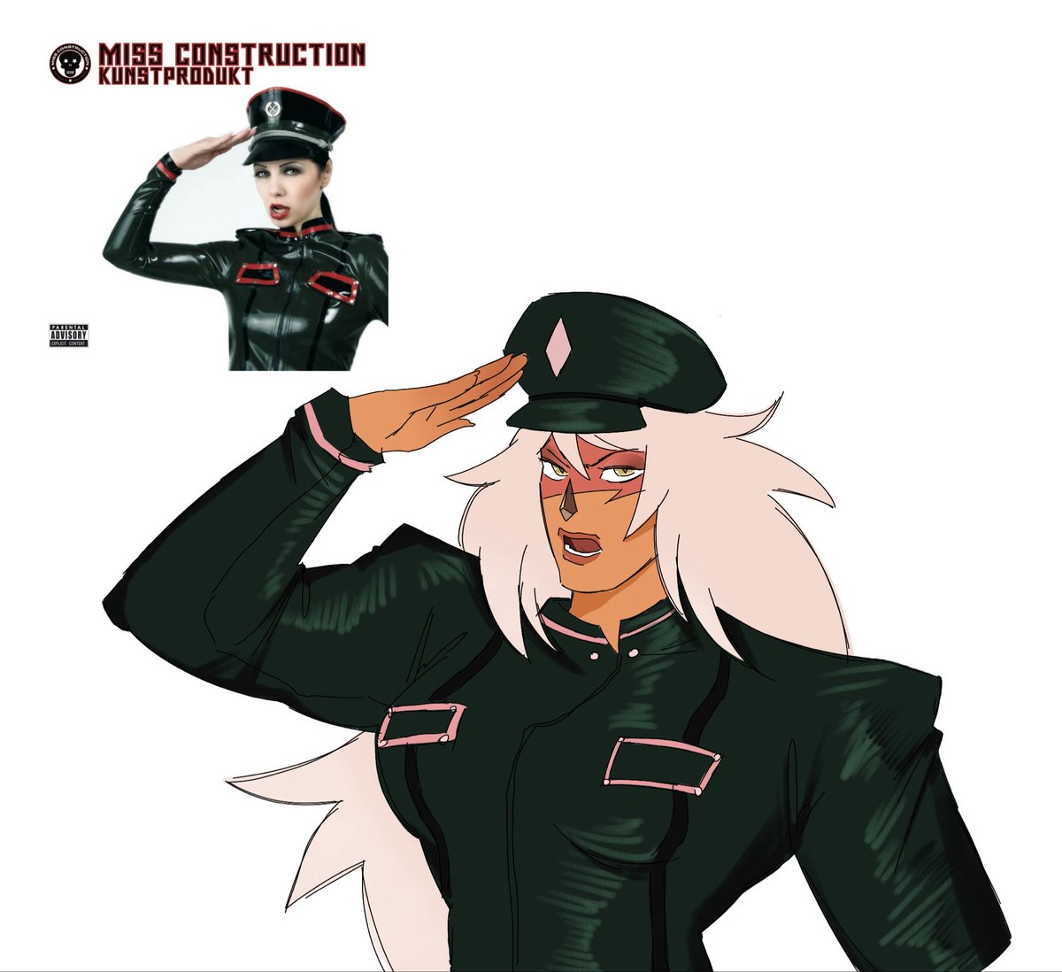 Seals4Reals's tweet photo. MISS CONSTRUCTION + JASPER 
#stevenuniverse https://t.co/eqNS6wLX9o
