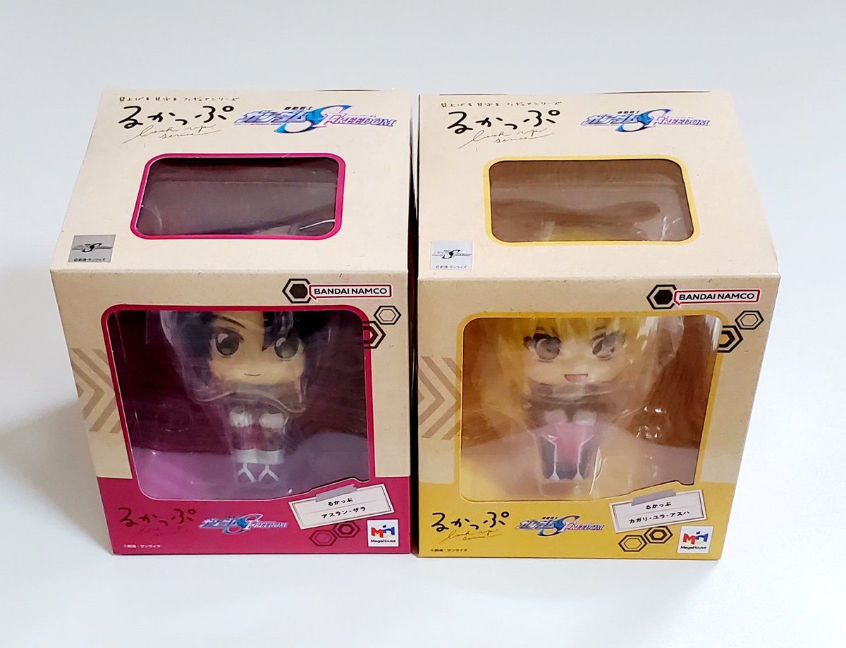 fu_ko_21's tweet photo. アスランとカガリの るかっぷお迎えしました✨
めちゃ可愛い～💕💕💕
発売から少し経ってるけど買えて良かった～ https://t.co/9nYbZJcI7i