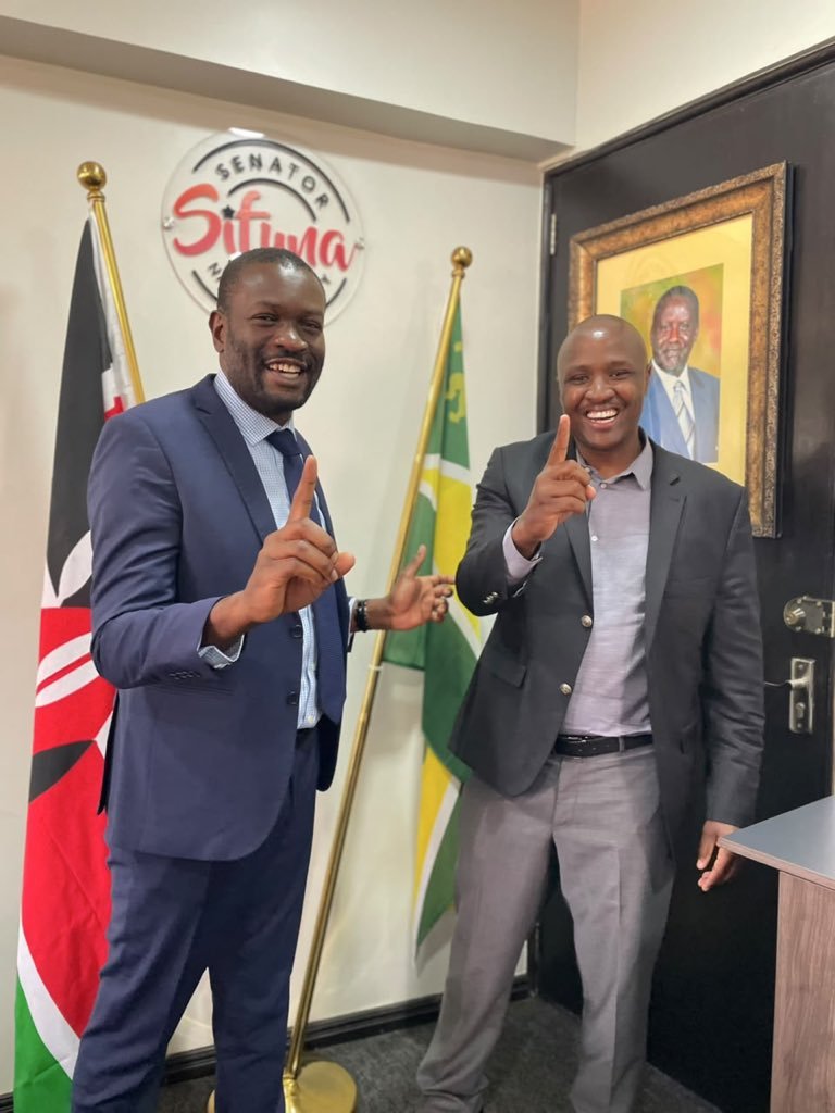 Lazooj's tweet photo. Alfred Keter has officially joined Linda Mwananchi. Edwin Sifuna is assembling young progressive minds. https://t.co/bCS3Adrzq2