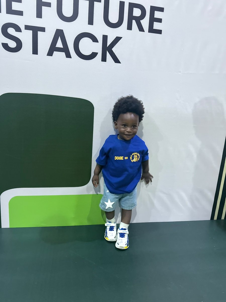 theweb3gidz's tweet photo. The youngest attendee of the @NFT__NG 2026
He's a @ownthedoge baby
@DogeAfrica_
#nftng #unchainsummer https://t.co/gnns4UmxDF