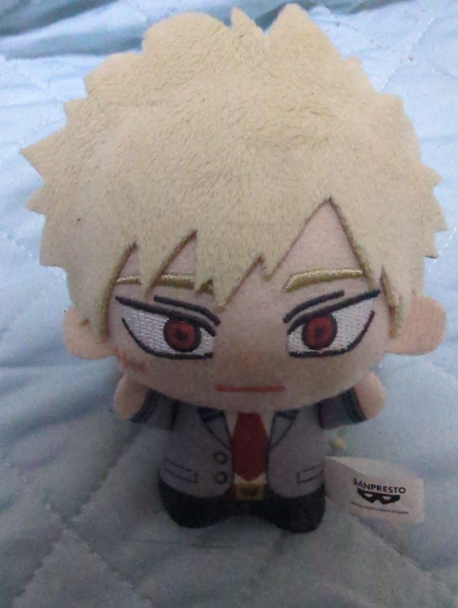Shiro29Dail's tweet photo. この子を落とした方いませんか?
爆豪勝己のちびぐるみです https://t.co/chftmcozt5