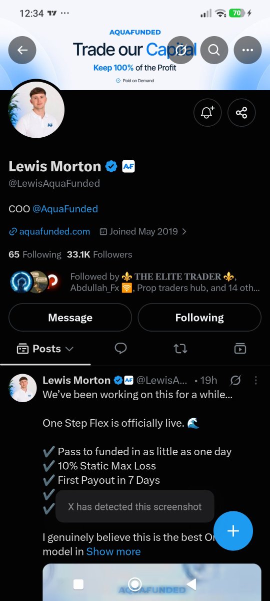 AvrNFT's tweet photo. @AquaFunded @LewisAquaFunded Flex https://t.co/jWty48F0hT