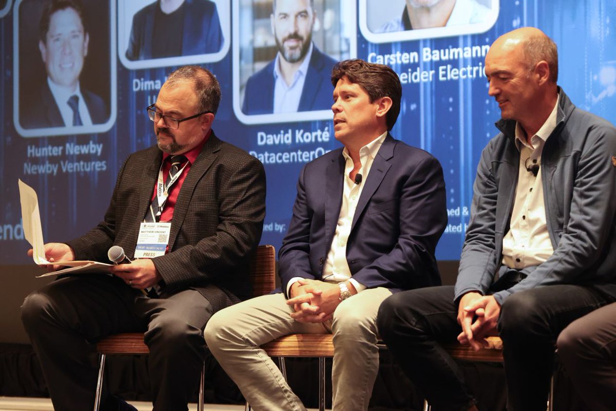 dcfrontier's tweet photo. The final day of #DCFtrends starts now!

Today's schedule:

8:00 AM: Closing Day Remarks begin
11:00 AM: Sponsor Hall closes
11:45 AM: Conference sessions conclude
1:00 PM: Data center tour buses depart from the Hyatt Regency Lobby

Let's finish the Summit strong! https://t.co/wTTgQoi3B8