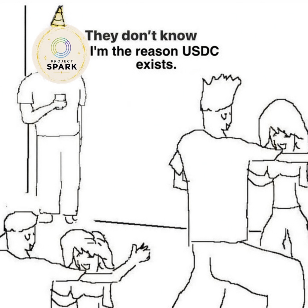 ProjectSparkArc's tweet photo. They don't know, until they find the Spark.
@USDC @circle @arc https://t.co/UenPjL1DNz