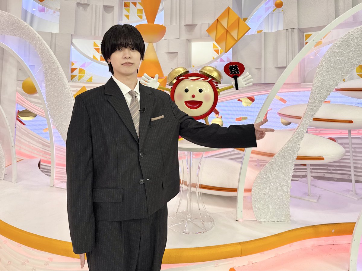 ukyoson1017's tweet photo. めざましテレビ
マンスリーエンタメプレゼンター初回。

朝からありがとうございました！！ https://t.co/zHQvGZQb6y