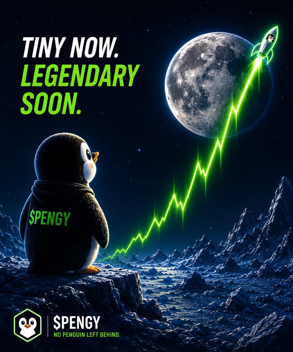 dammykb09's tweet photo. $pengy is the future fill your bagd with $pengy trust me you won't regret it 
CA:
4aRMfPuLA5UJ9YEA9pmb8e1tX1vqEkiEuBwL3yRtpump https://t.co/EyoAX7acB0