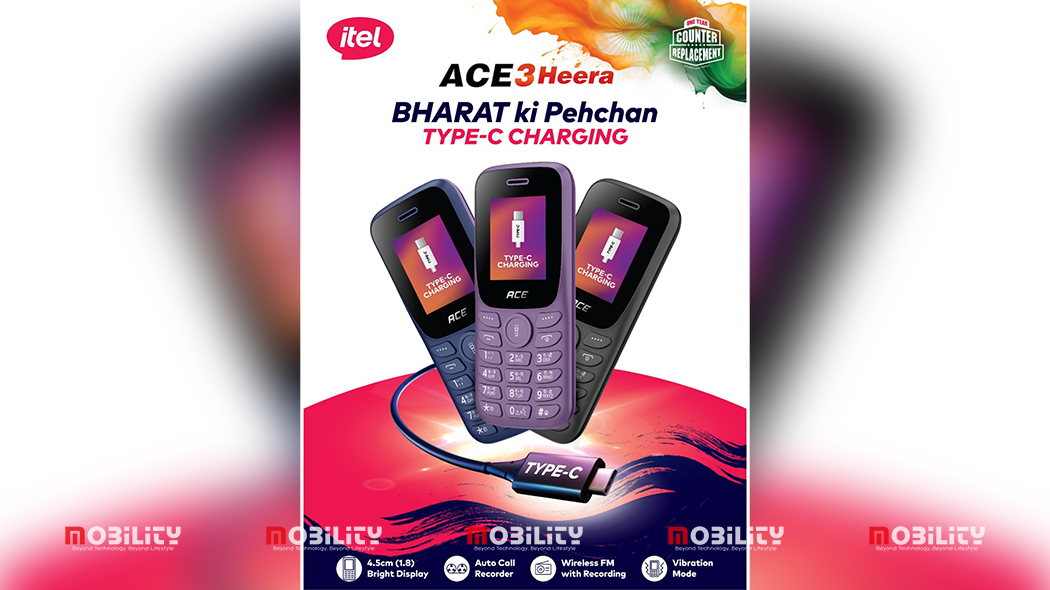 mobilitymag's tweet photo. itel Ace 3 Heera launches for ₹949
𝐊𝐧𝐨𝐰 𝐌𝐨𝐫𝐞 👉 https://t.co/pKqdwhfMkd
@itel_india #itel #Ace3Heera #FeaturePhone #TechUpdate #GadgetLaunch @mobilitymag @SwapanR56454932 #MobilityMagazine #mobilityindia #mobility #mobilityonline https://t.co/CZOqrBweCo