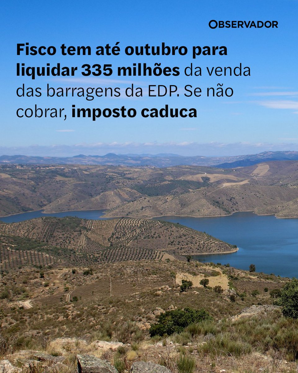 observadorpt's tweet photo. Relatório da inspeção fiscal à EDP foi apresentado no final de Abril, mas ainda não terá havido liquidação de impostos. Se os valores não forem cobrados até outubro, o direito a liquidar caduca.
Saiba mais através do link nos comentários.
#Fisco #EDP #barragem #economia https://t.co/5bnlPI9OAW