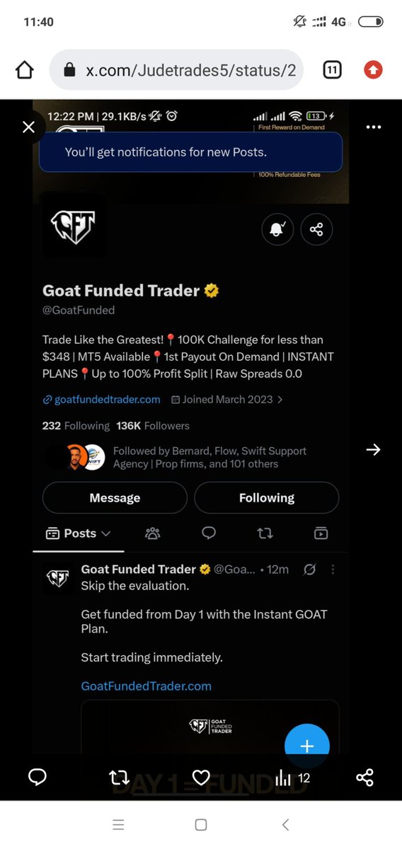 ahmerd0474's tweet photo. @Fx_priest1 @EdwardXLreal @GoatFunded Favourite pair #Xauusd

@dear_traderr @hrmagazine @sa https://t.co/MzrpSvEAI1