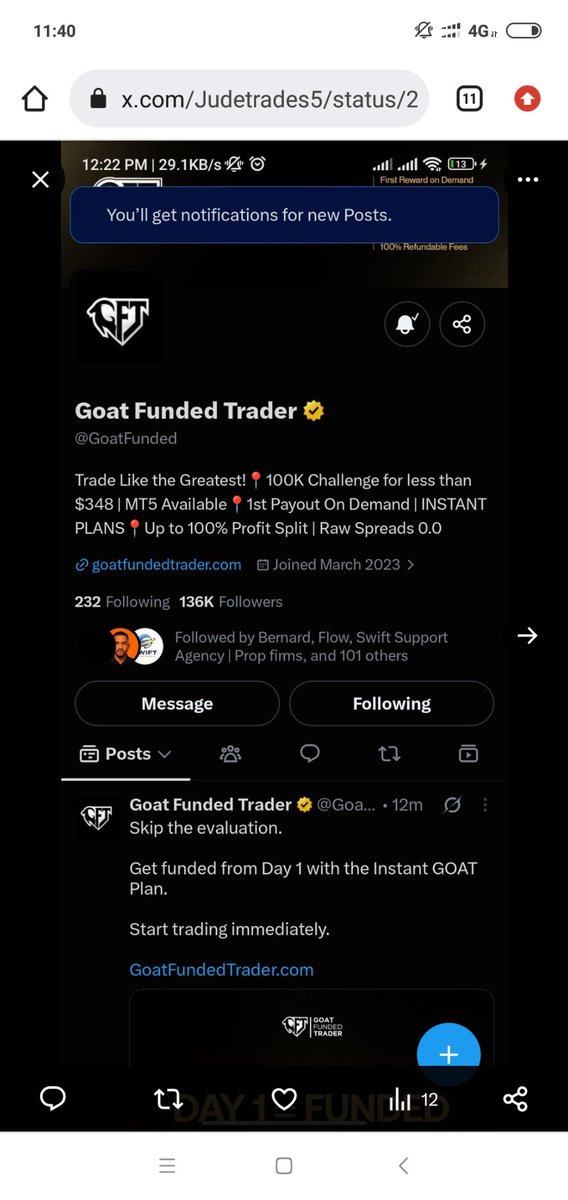 ahmerd0474's tweet photo. @Fx_priest1 @EdwardXLreal @GoatFunded Favourite pair #Xauusd

@dear_traderr @hrmagazine @sa https://t.co/MzrpSvEAI1