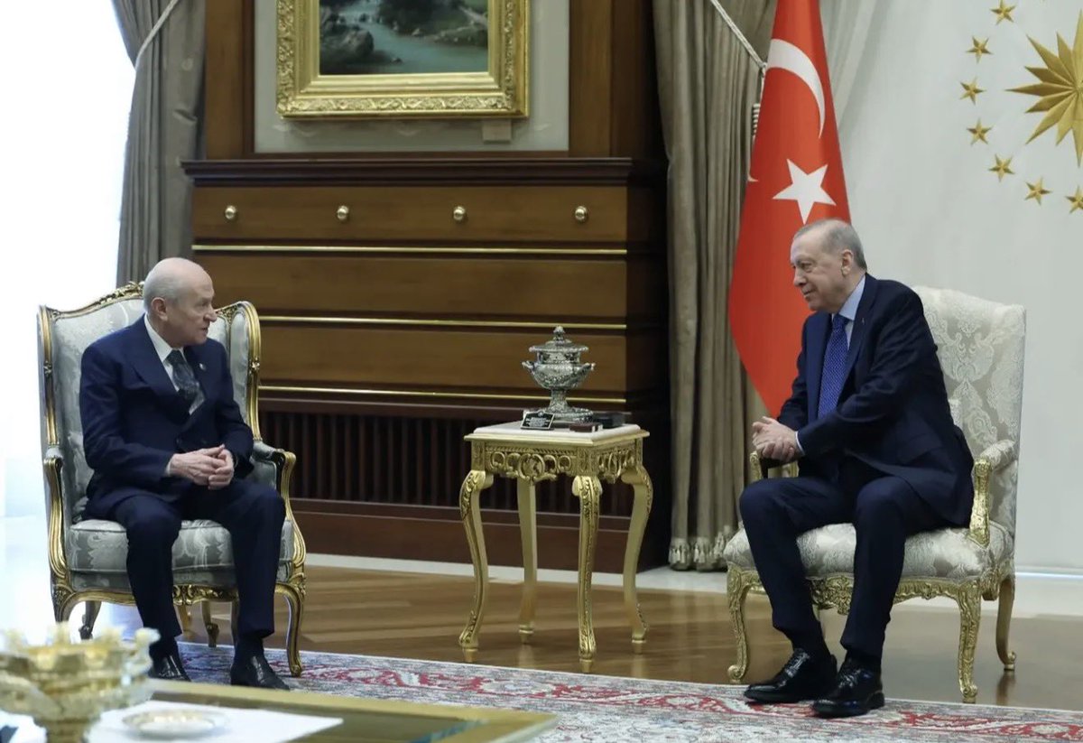 kocaelimhp41's tweet photo. Genel Başkanımız Sayın Devlet
BAHÇELİ, Cumhurbaşkanımız Sayın Recep Tayyip ERDOĞAN ile
Cumhurbaşkanlığı Külliyesinde bir araya geldi. https://t.co/e1PX7Mhsxs