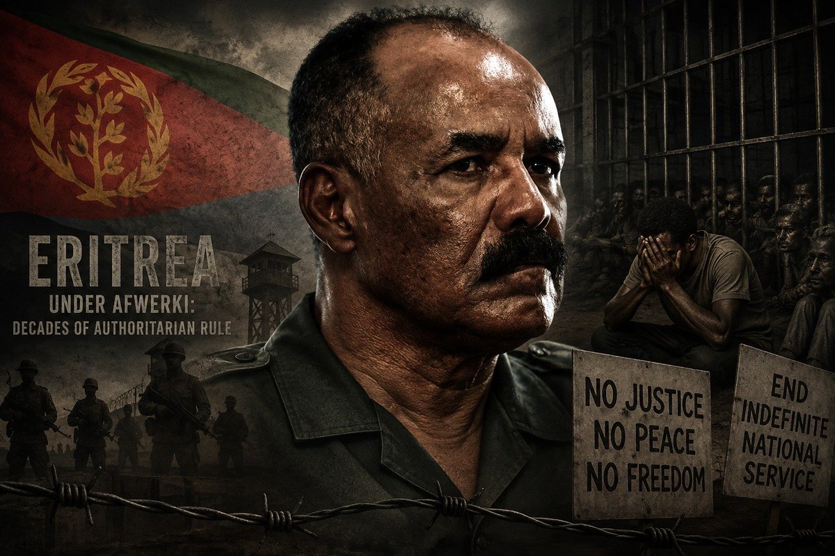 lulakebede's tweet photo. Eritrea under Afwerki has been ruled by an authoritarian dictatorship for decades. Lack of political freedom, human rights abuses, and suppression of dissent make it unfit for leadership roles that require transparency and accountability. @UNHumanRights @UN https://t.co/RsqmkWF6lt
